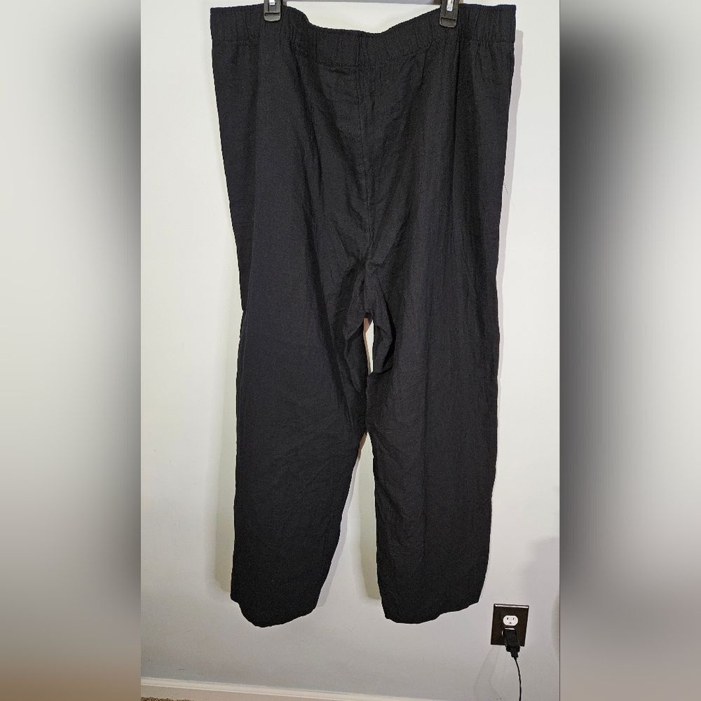 Old Navy Cotton Gauze High Rise Wide Leg Pants Plus Size 3X
